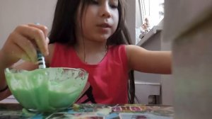 Как я делаю батер слайм из воздушного пластилина