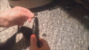 Капсуляция среза волос с неровной макушкой. Encapsulation cut hair with uneven crown