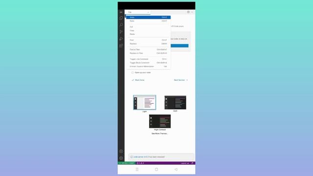 How to install Visual Studio Code in android without termux