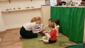 Кубики Зайцева дети 2-3 года. Детский сад "Бэби Дом" Новосибирск