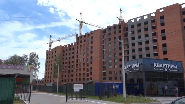 ЖК БИРЮЗОВА ПАРК РЯЗАНЬ ЗАСТРОЙЩИК СЕВЕРНАЯ КОМПАНИЯ. УЖЕ СТЕКЛЯТ ОКНА И ЛОДЖИИ. #сергейтелков