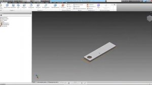 Autodesk Inventor. Создание детали в сборке.