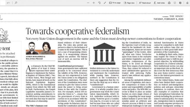 04.02.2020 The Hindu Editorial Analysis in Telugu | Today Hindu Editorial Analysis in Telugu