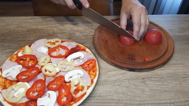 Если хочу пиццу - делаю только так. ?Пицца из магазинной основы. [Pizza]