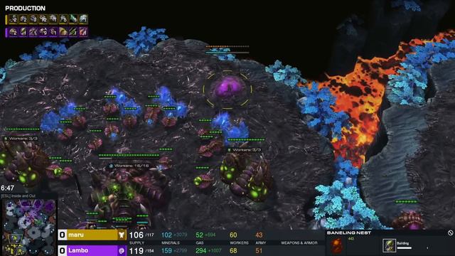 Starcraft 2 MARU vs LAMBO SC2 Tournament TSL 2022 Championship смотреть онлайн