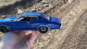 Краш тест Chevrolet Chevelle SS, из ПЛАСТИЛИНА