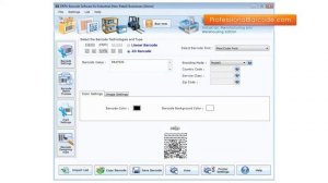 professionalbarcode.com Professional barcode label generator software generate 2d bar code labels