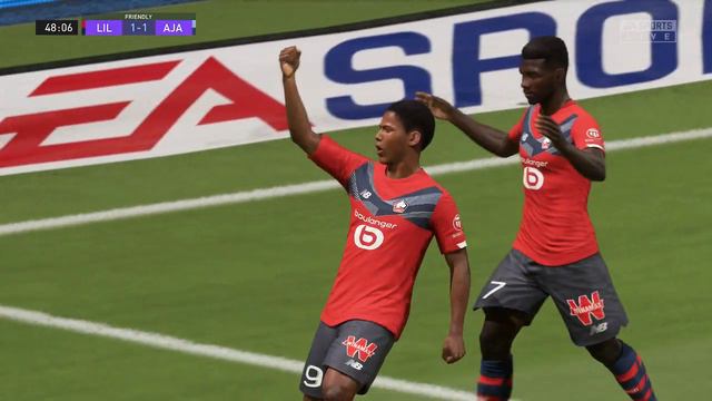 UEFA Europa League 2021 (R32) - Lille LOSC Vs Ajax - 1st Leg - 18th February 2021 - FIFA 21 смотреть онлайн