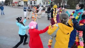 Харинама с Васуманом прабху в Пензе 23.04.2016 Harinam Russia Penza