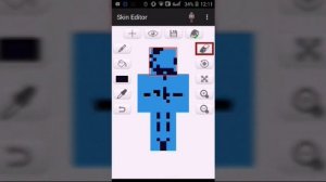 Как рисовать скины для Minecraft PE