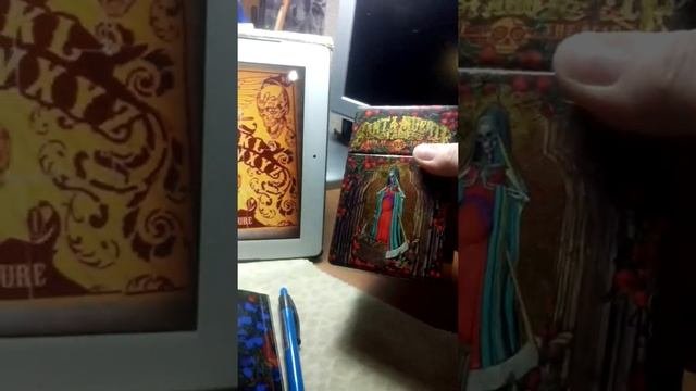 Обзор оракул Святой смерти, ч. 3(как работать с оракулом)