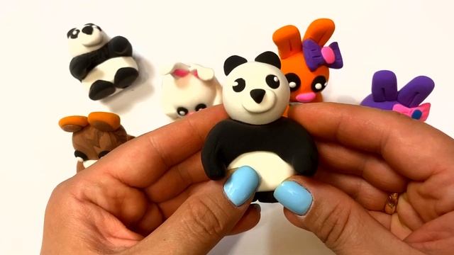 Лепим КАВАЙНЫЕ ИГРУШКИ ИЗ ЗАЛИПАК смотреть онлайн