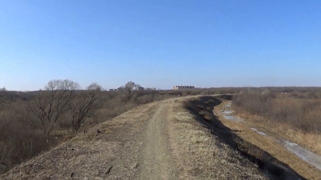 Уссурийск, съёмки с дамбы, ноябрь 2023 г. смотреть онлайн