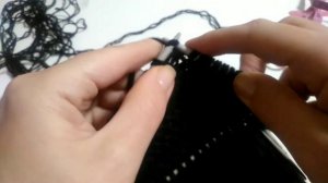 Как вязать удобный тёплый капюшон. Капор спицами