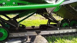 Работа переделанной подвески. Тунгус 600L.