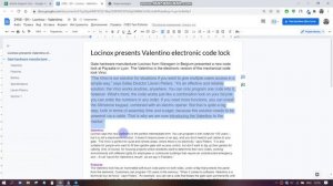 Оптимизация процесса работы со статьей Google Docs