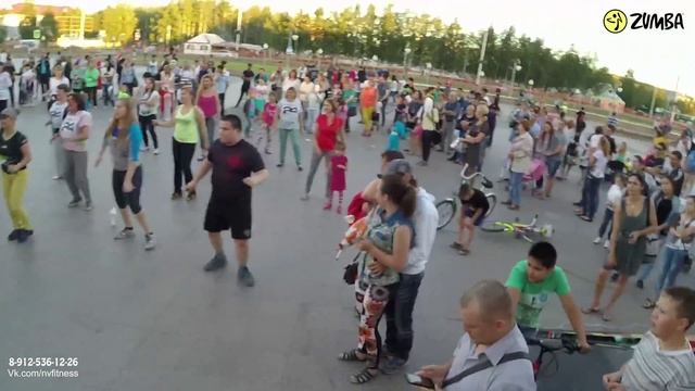 Зумба 26.06.2015 Надежда Смагулова. Нижневартовск смотреть онлайн