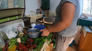 ЖИВУ ОДНА В ДЕРЕВНЕ/ ПРИГОТОВИЛА УЖИН / УРОЖАЙ 2022