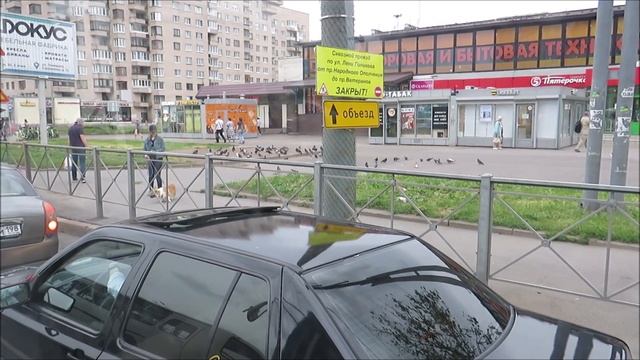 Троллейбус 12 "Ст. м. "Ленинский проспект" - Авангардная ул." (временный маршрут) (маршрут закрыт) смотреть онлайн