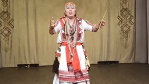 Модина Екатерина «Адядо ялгат, вирьга якамо» (эрзянская шуточная народная песня)