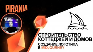 Создание логотипа для компании по строительству коттеджей и домов в Midjourney