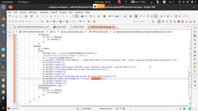 Funcionamiento de Servlet con Docker-Compose como primer ejemplo смотреть онлайн