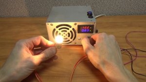 Лабораторный блок питания с защитой от КЗ