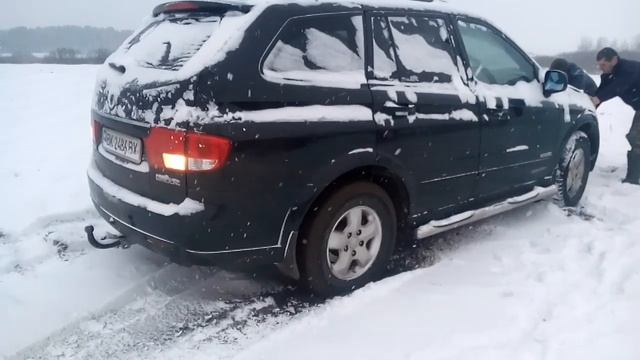 SsangYong Kyron месим снег смотреть онлайн