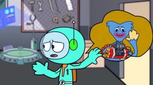 HUGGY WUGGY IS SO SAD WITH Among Us & Engineer! Poppy Playtime Animation #22 | OGG animation