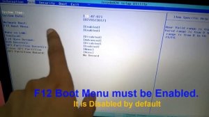 Acer Aspire Laptop Boot Menu & Boot Manager BIOS Option