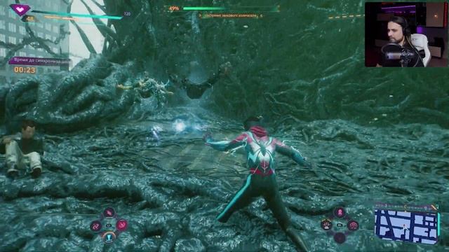 Marvel's Spider-Man 2➤ПРОХОЖДЕНИЕ-АКТ 15: ГОРОД СИМБИОТОВ ➤ Геймплей на Русском смотреть онлайн