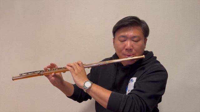 76 Graded Studies for Flute Book 1, No.10 Allegro Moderato 126 with Metronome by So Ka Hing Mario蘇家 смотреть онлайн