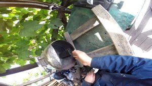 Не дорогая, простая печь-камин из баллона для зимней рыбалки своими руками.