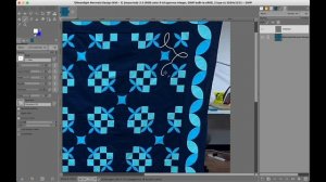 How to Audition Quilting Designs with GIMP