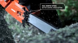 Бензопила Echo CS 620SX в действии