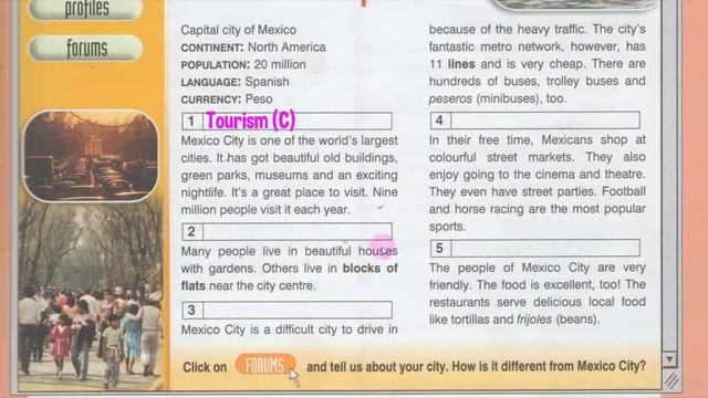 Spotlight 7 Extensive Reading 1. Mexico City. Мехико смотреть онлайн