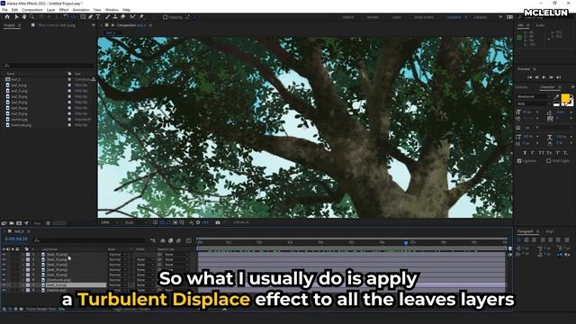 Animating 2D Anime Plant Leaves and Foliage Animation Using After Effects and Blender3D смотреть онлайн