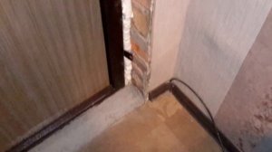 Откосы на входную дверь. (исходное состояние)