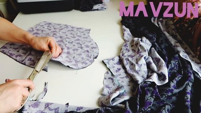 Национальное ТАДЖИКСКОЙ ПЛАТЬЕ как кроить