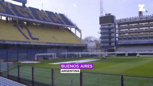Bossaball Argentina in "La Bombonerita", Boca Juniors' indoor stadium