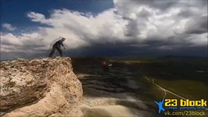 RopeJumping.Прыжки с белой скалы.23block