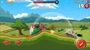 ВЕСЕЛЫЕ ПРИКЛЮЧЕНИЯ на ТАНКЕ в игре Hills of steel!!! Новогоднее приключение мульт танкиста ч-2