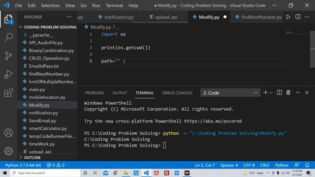 File Extension changer in python || Change file extension/rename file using python language