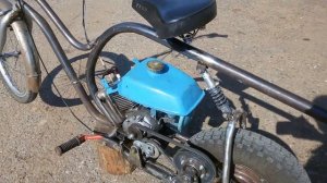 Скутер, Мопед, полу велосипед. /// ИЗ того что приобретаем по дешёвке///. Homemade scooter.