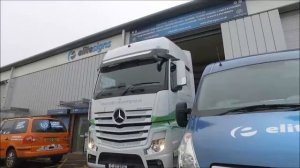 Celtic Recycling Mercedes Actros Truck branding