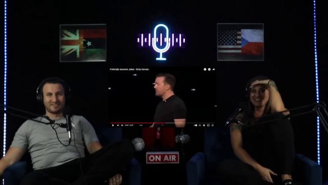 British Husband & American wife React | Ricky Gervais - Politically Incorrect Jokes смотреть онлайн