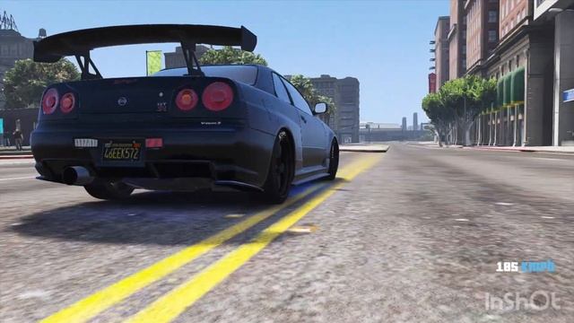 paul walker nissan skyline gtr ♥️? gta5 смотреть онлайн