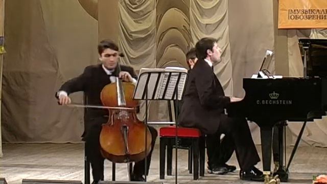 Sergey Rachmaninov Cello Sonata in G min op. 19 II mvt. Allegro scherzando смотреть онлайн