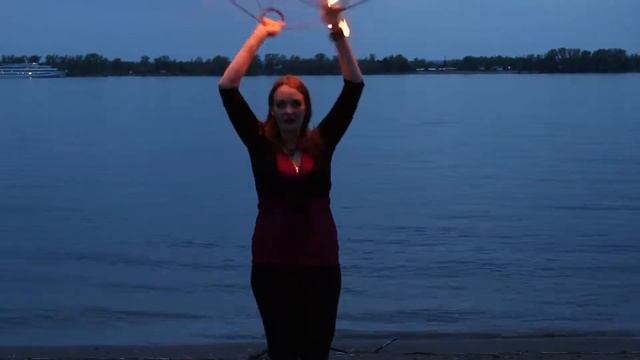 Тренировка фаер шоу Samfire. Lets GO смотреть онлайн