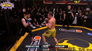 Тарасов "Легенда Бокса" против Зелимхана Пулеметчика. Пулеметчик отлично атакует воздух.